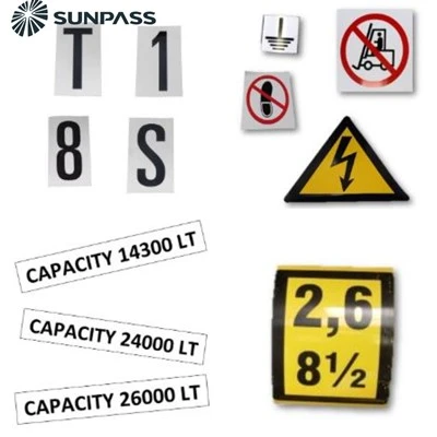 Tanda Untuk Kontainer Tangki ISO